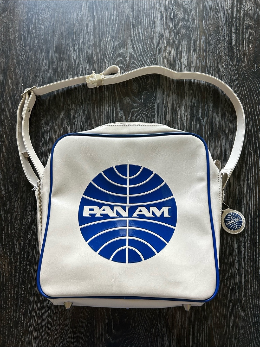 PAN AM Innovator Bag Originals Certified Vintage Style White NWT with Flaws